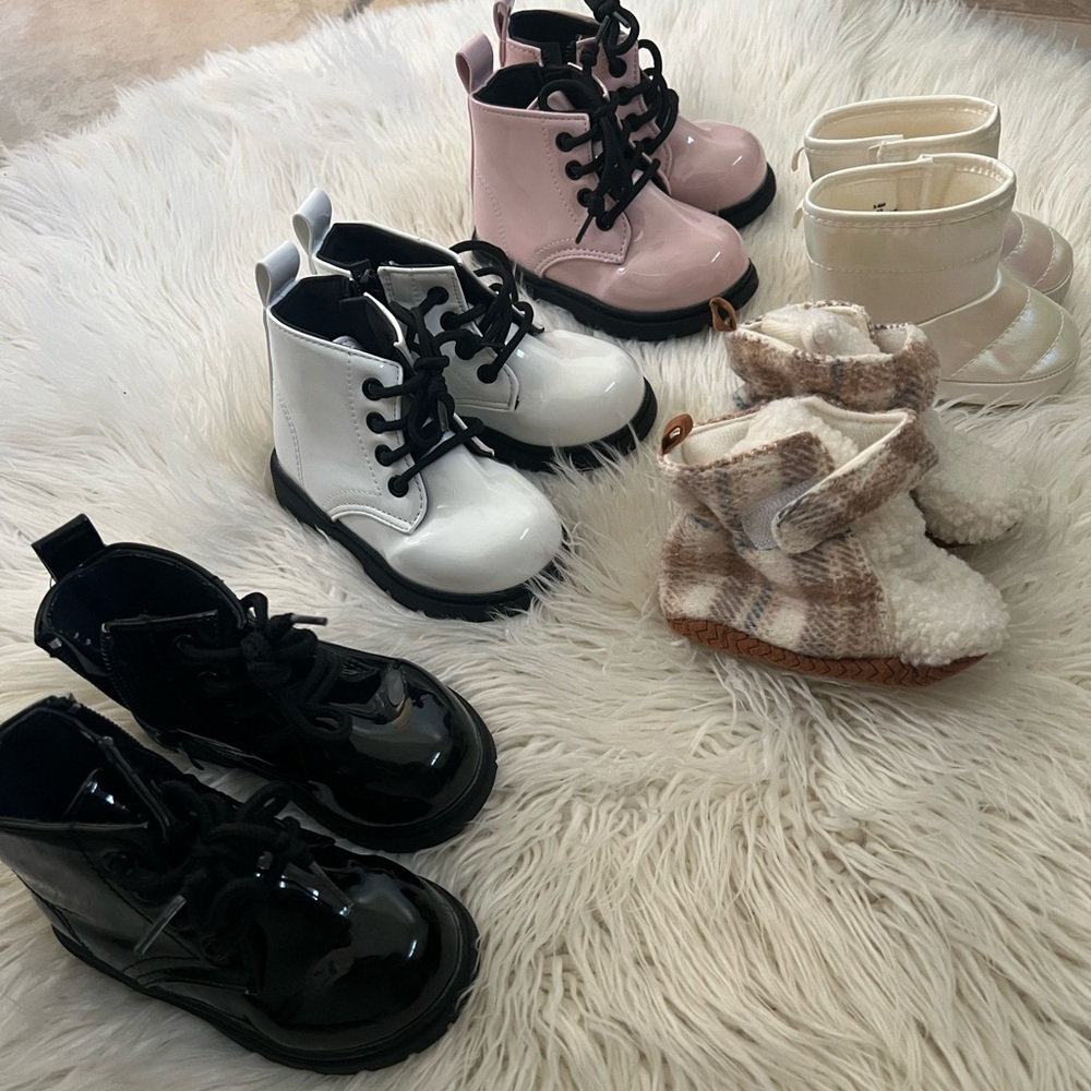 Kid shoe boot bundle excellent condition